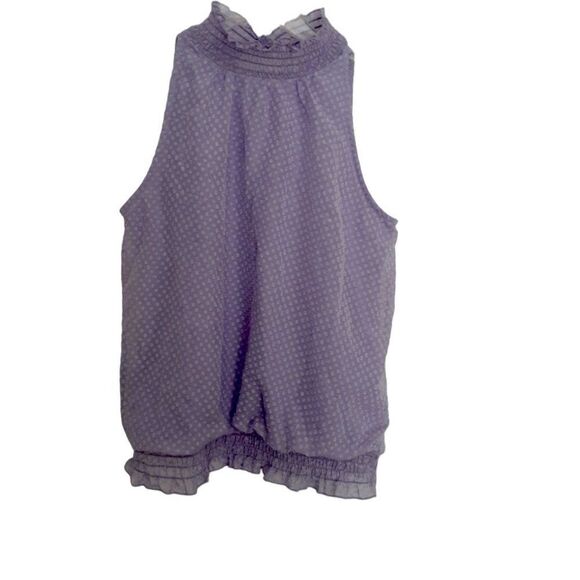 Womens no sleeve blouse size large - Picture 2 of 6